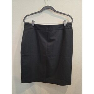 Edwards Signature Ladies Grey Gray Pencil Skirt Size 14 NWT Capsule Quiet Luxury